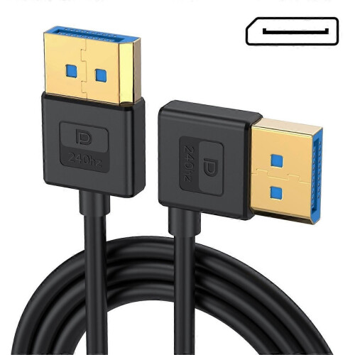 Καλώδιο βίντεο ήχου 8K60Hz 4K144Hz για οθόνη φορητού υπολογιστή, αριστερή στροφή 1