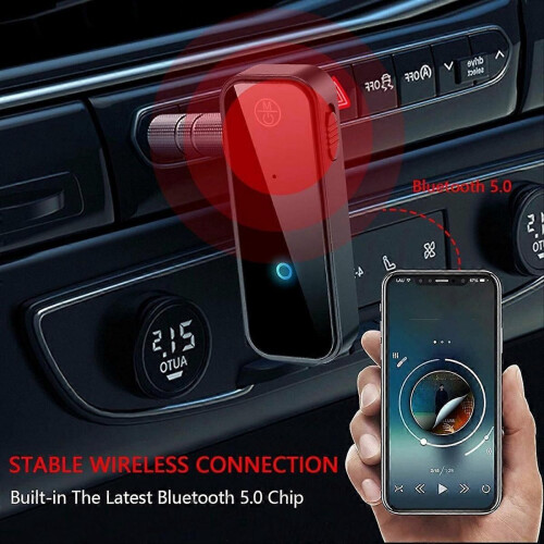 Προσαρμογέας ήχου Bluetooth για κινητό τηλέφωνο αυτοκινήτο 2