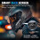 Motorcycle Bluetooth Headset, Helmet Bluetooth Headset with 2 Type Mics, Hands-Free Call/Music/IPX6/ 3