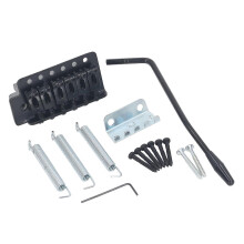 6 String Guitar Bridge with Mounting Tools, Left Handed Vintage Tremolo Bridge, Replacement Electric Guitar Accessories