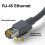 Για Mini Dish RJ45 Αδιάβροχο καλώδιο 1200Mbps Ταχύτητα μετάδοσης 4