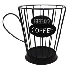 Coffee Pods Holder Coffee Capsules Storage Basket Kitchen Counter Storage Holders for Espresso Caps