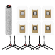 Rullmoppduk Sidoborste Filter Dammpåse för Omni E25/E28 Robotdammsugare Reservdel Tillbehör