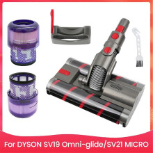 För Omni-Glide SV19/SV21 Dammsugare Ersättning Reparationer Mjukt Rengöringshuvud Dubbel Borste Med
