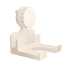 Hair Dryer Holder with Secure Suction Mount, Corrosion Resistant Rack for Bathroom or Barber