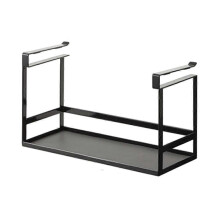 Under-Shelf Spice Organizer Cabinet Hanger Shelf Seasoning Bottle Holder Closet Storage Basket Kitc