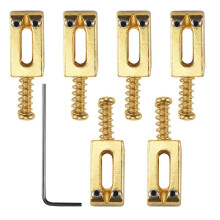 Rectangle Guitar Bridge Saddles for Fender Strat Stratocaster Tele Telecaster Electric Guitar Replac