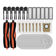 30 st för Xiaomi Mijia robotdammsugare 5C OV42CN reservdelar huvudborste sidoborste HEPA-filter moppduk