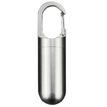 Mini Sealed Storage Pill Box Pill Container Storage Box Stainless Steel Waterproof Outdoor Travel F