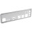 I/O Shield Back Plate for B250C Motherboard IO Baffle Chassis Bracket 3