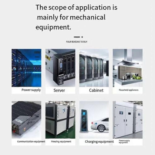 Controller di raffreddamento ventola 110V-220V per chassis di macchine BTC, armadi per workstation, 2