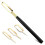 4Pcs Pottery Fluting Tool Kit Clay Ceramics Trimming Tools with 3 Different Fluting Handle fo 1