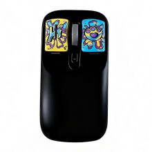 Graffiti Wireless Rechargeable Mouse, Long Battery Life, Ergonomic Design for Office, Gaming, Desktop and Laptop