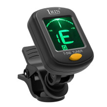 T-500 Guitar Tuner Rotatable Clip-on Tuner LCD Display for Chromatic Acoustic Guitar Bass Ukulele