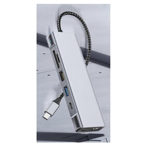 USB Hub with Disk Storage Function M.2 SATA NVME SSD Enclosure Type C to -Compatible Docking Station 2