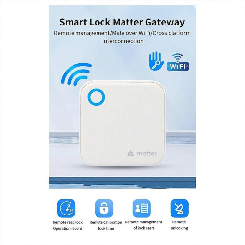 Τηλεχειριστήριο TTLOCK G6 Smart Matter Gateway Ξεκλείδωμα δρομολογητή 1