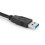 SATA to USB 3.0 Cable 2.5/3.5 inch Square SSD Hard Drive and Conversion Line Adapter 4