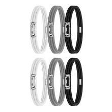 6 st justerbara soptunnor för soptunnor, passar 8-33 gallon soptunnor B
