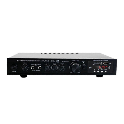 Ενισχυτής Bluetooth υψηλής ισχύος HIFI Subwoofer 5.1 καναλιών, βύσμα EU 2