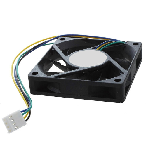 2X 70X70X15mm 12V 4 ακίδων PWM PC υπόθεση υπολογιστή ψύξης ανεμιστήρα ψύξης CPU μαύρο 2