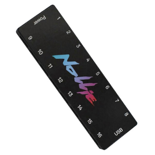 Ελεγκτής ARGB 5V 3PIN, Διαχωριστής ARGB Fan HUB, Τροφοδοσία SATA 16 δρόμω 2