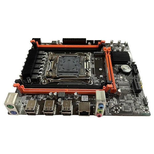 X99E Mainboard + E5 2673 V3 CPU + Wärmeleitpaste + LAN-Karte 2