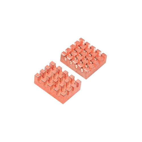 For OrangePi Zero 2W Pure Copper Heat Sink for OrangePi CPU Motherboard Cooling Multi-Functional He 2