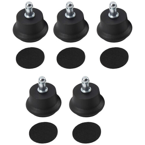 5 τεμάχια Bell Glides, ανταλλακτικές καρέκλες γραφείου ή σκαμπό 1