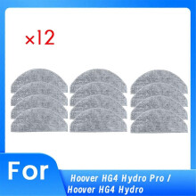 12 PCS Cleaning Rag for HG4 Hydro Pro / HG4 Hydro Robot Vacuum Cleaner Parts Replacement