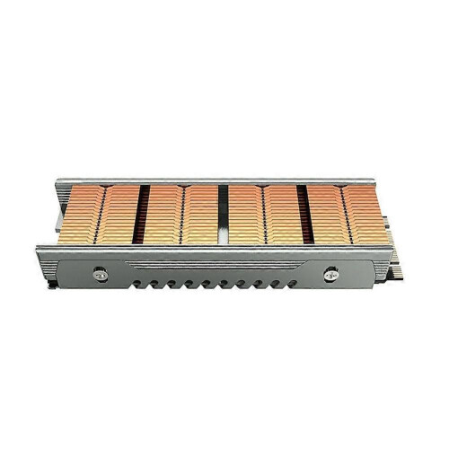 Ψύκτρα υψηλής απόδοσης TEUCER M.2 NVME SSD, πτερύγια χαλκού με 2