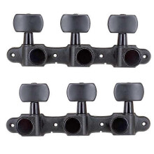 Clavija de afinación de cuerdas de guitarra cerradas