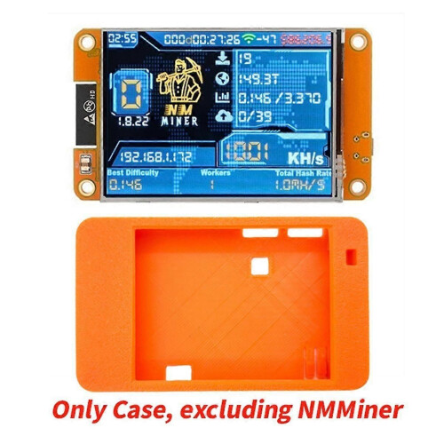 NMMiner 2,8 ιντσών προστατευτικό περίβλημα για NerdMinerMotherboard B 1
