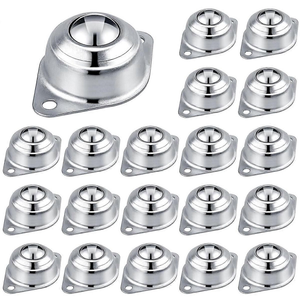 Conveyor Rollers, 1Inch Support Roller Bearings, 20 PCS Roller Balls