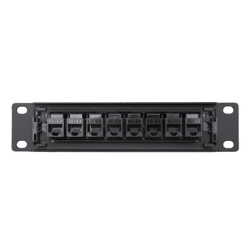 Προσαρμογέας καλωδίου δικτύου RJ45 για πάνελ patch CAT6 8 θυρών Straight-Through 1