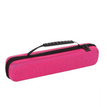 Flute Storage Bag Shockproof Waterproof Pouch Curling Iron Travel Case with Zipper compatible Musical Instruments Curling B