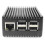 2X για Raspberry Pi 3B/3B+ Pi Κέλυφος ψύξης από κράμα αλουμινίου Μετ 2