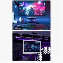 7 Inch IPS Display USB2.0 Secondary Screen 1024x600 170 Monitor Multi-Screen Expansion Display for Windows7/8/10/11 B