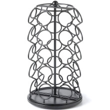 K Cup Holder - Compatible avec les K-Cups, Coffee Pod Carousel 35 K Cup Holder, Spins 360-Degrees
