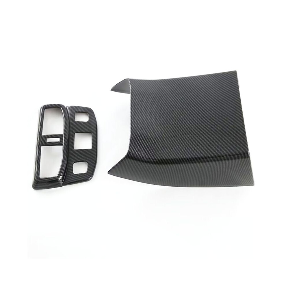 For Rx 350H 450H 500H 2023 2024 Rear Air Condition Outlet Cover Anti Kick Trim Decoration Accessories ,Abs Carbon 6031866422266