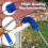 Gutter Cleaning Brush Roofing Tool with Telescopic pole 8.2Ft, blue 2