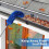 Gutter Cleaning Brush Roofing Tool with Telescopic pole 8.2Ft, blue 4