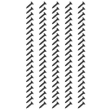 100pcs Black Guitar Pickguard Screws For Fender Strat/Tele Electric Guitar Bass