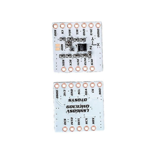 Μονάδα LSM6DSV + QMC6309, κατασκευασμένη για ιχνηλάτες SlimeVR και γι 1