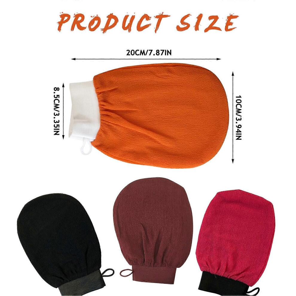 Bath Shower Body Massage Glove Washing Towel Scrubber