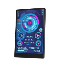 Μίνι οθόνη IPS USB 3,5 ιντσών AIDA64 υπολογιστής CPU RAM HDD οθόνη δεδο