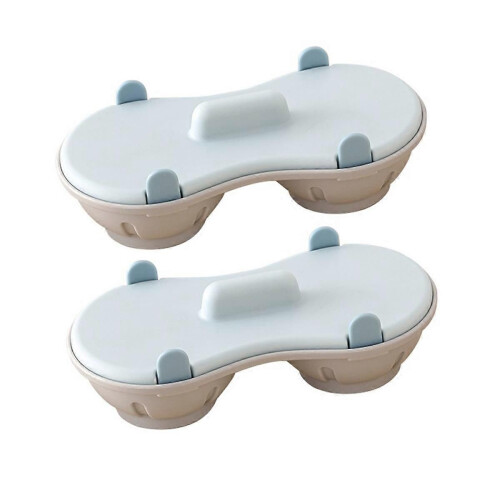 2 τεμάχια βραστήρας αυγών σιλικόνης για φούρνο μικροκυμάτων με 2 κοιλότητες, A