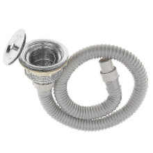 Lavabo da salone per lavaggio capelli con filtro per capelli e cestello raccogli-rifiuti profondo +