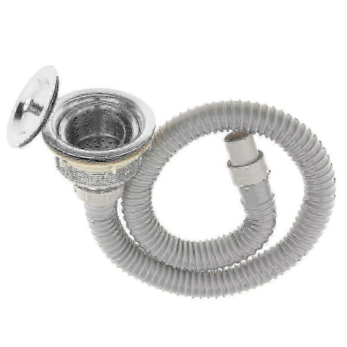 Salonwasbak met haarfilter en diepe afvalbak + slang
