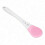 Soft Silicone Body Scrubber with Extended Handle - Waterproof Design for Easy Use (Pink) 1