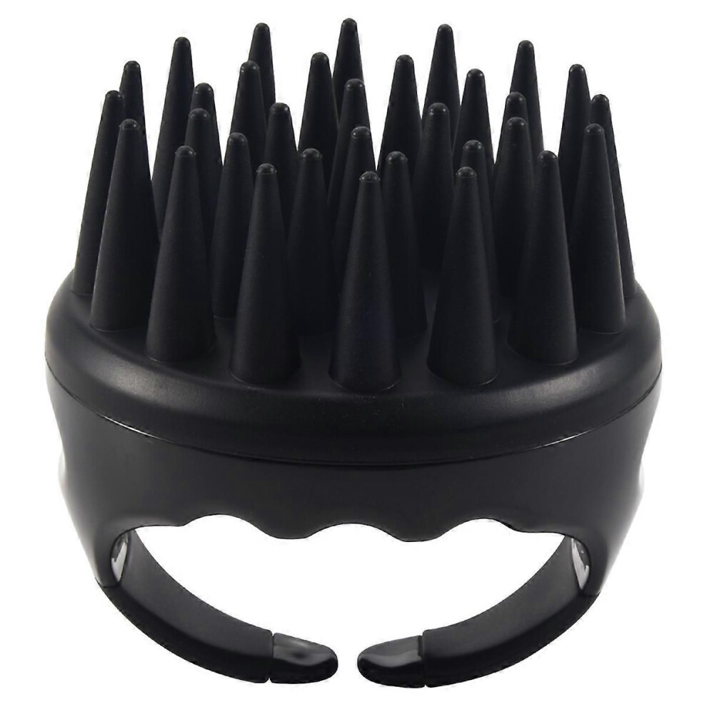Silicone Hair Scalp Shampoo Massage Brush Shower Massager Hair Scrubber for Dandruff